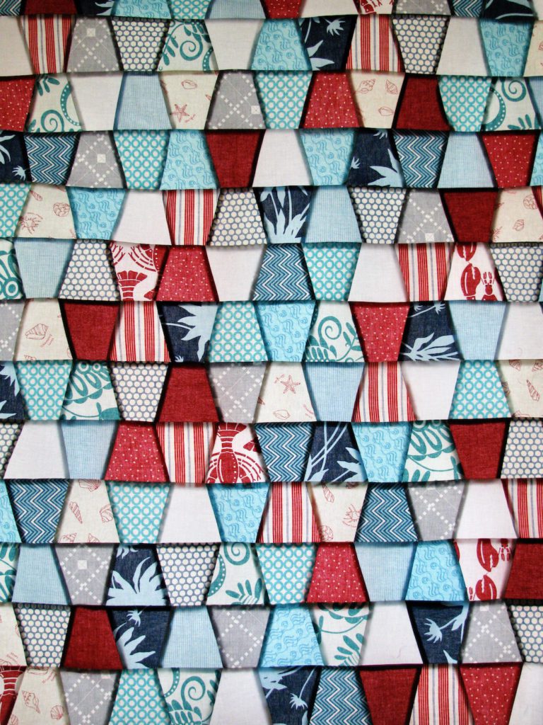 Beach Tumbler Quilt Top