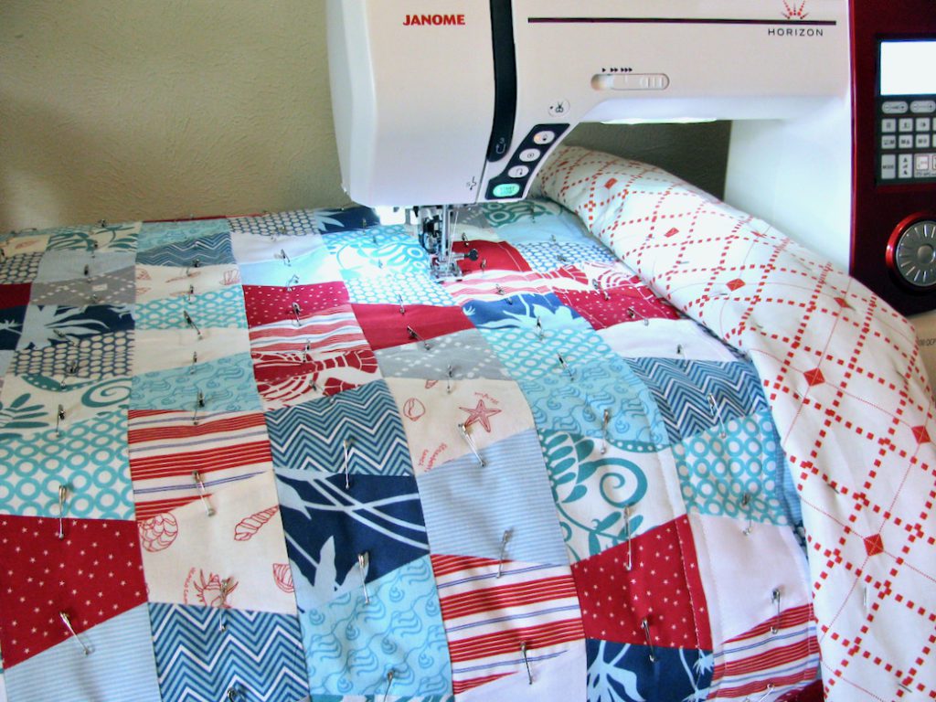 Quilting Beach Tumbler Quilt