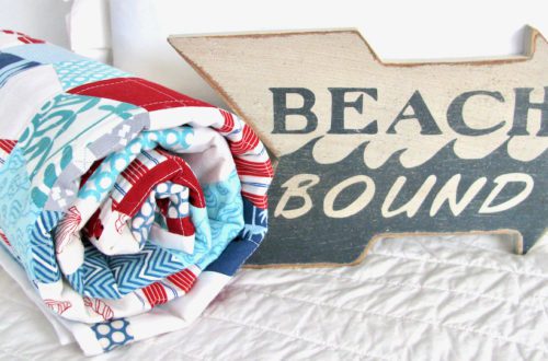 Beach Bound Tumbler Quilt