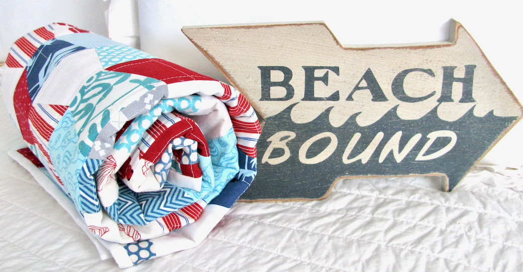 Beach Bound Tumbler Quilt