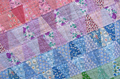 Rainbow Tumbler Quilt