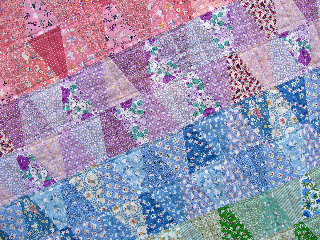 Rainbow Tumbler Quilt