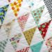 I Spy Quilt Using Half Square Triangles