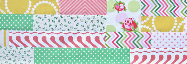 Pink and Green Quilt