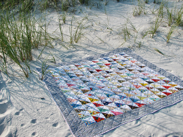 I Spy Quilt at the Beach