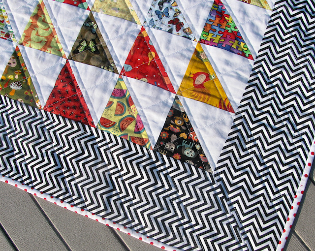 Quilted I Spy Quilt