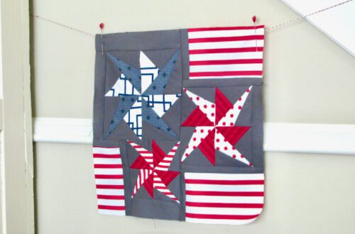 Firework Quilt Block