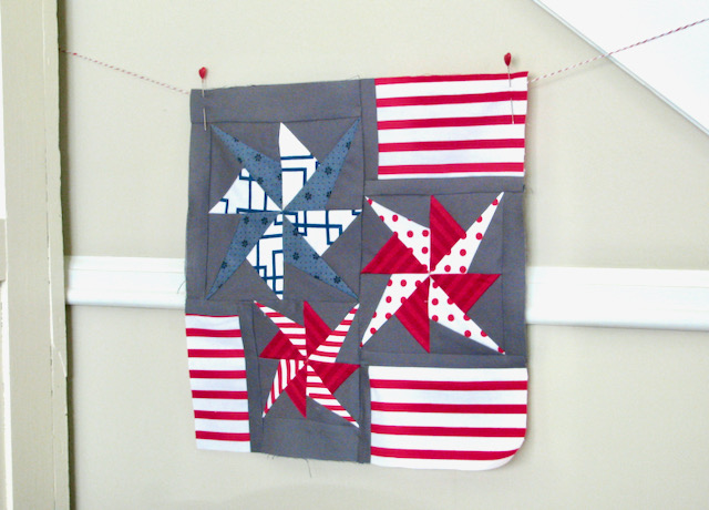 Firework Quilt Block