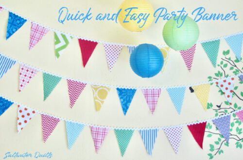 Quick and Easy Party Banner