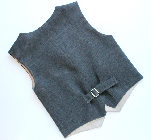 Back of Ring Bearer Vest