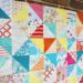 Half Square Triangle Baby Quilt