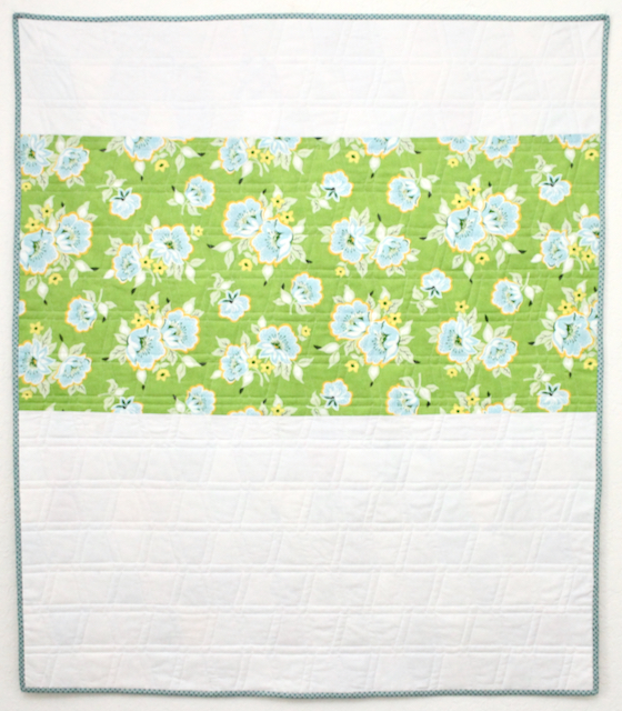 "For the Birds" Quilt Back