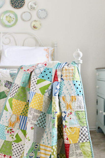 Saltwater Quilts AccuQuilt Tumbler Quilt