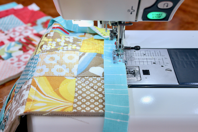 Adding Binding to Quilted Potholders