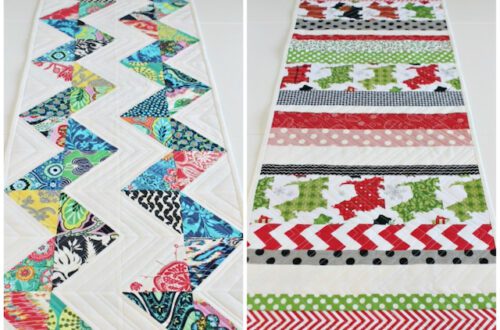 Quilted Reversible Table Runner Pattern