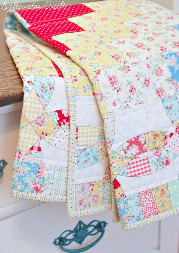 Stair Stepping Baby Quilt Tutorial