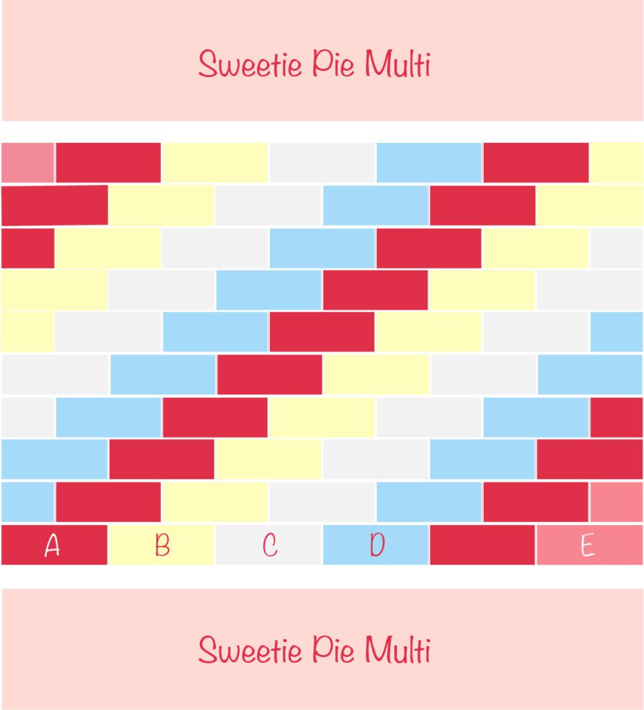 Stair Stepping Pattern Placement