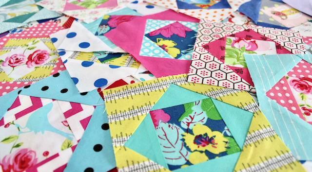 Scrappy Economy Quilt Blocks