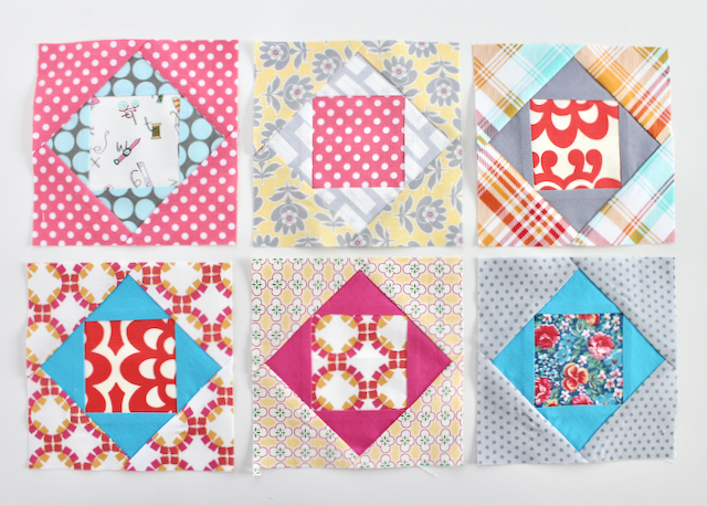 Scrappy Quilt Blocks