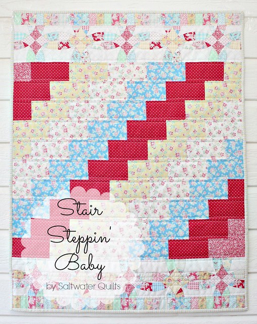 Stair Stepping Baby Quilt Tutorial