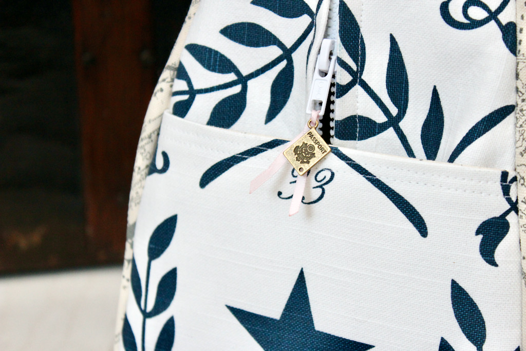 Zipper Charm for Weekender Bag